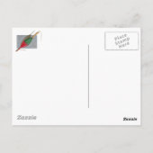 regenboogforel vliegen briefkaart (Achterkant)