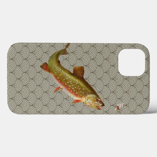 regenboogforel vliegen Case-Mate iPhone case (Achterkant (horizontaal))