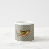  regenboogforel vliegen espresso kop (Voorkant)