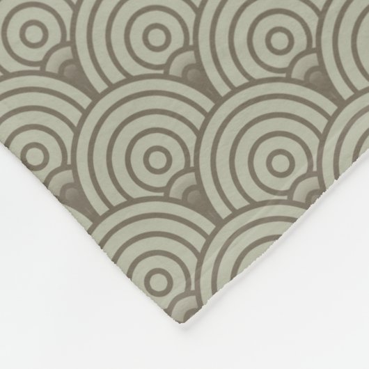 regenboogforel vliegen fleece deken (Hoek)