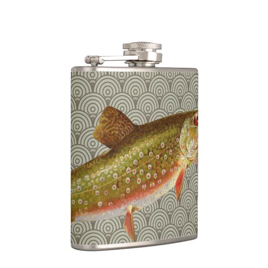  regenboogforel vliegen heupfles (Rechts)