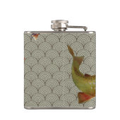  regenboogforel vliegen heupfles (Achterkant)