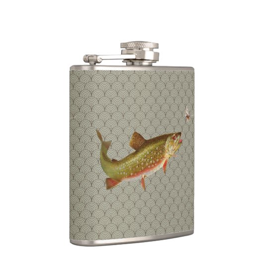  regenboogforel vliegen heupfles (Rechts)