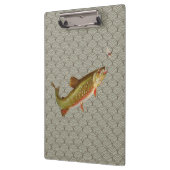 regenboogforel vliegen klembord (Links)