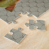 regenboogforel vliegen legpuzzel (Zijkant)