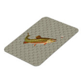  regenboogforel vliegen magneet (Linkerzijde)