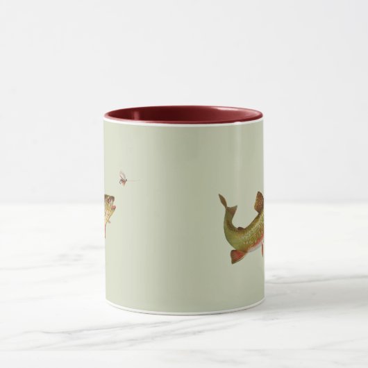 regenboogforel vliegen mok (Midden)