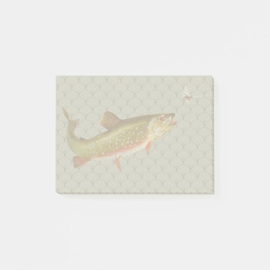  regenboogforel vliegen post-it® notes (Voorkant)