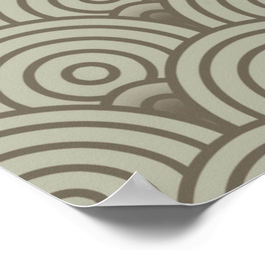  regenboogforel vliegen poster (Hoek)