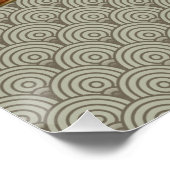  regenboogforel vliegen poster (Hoek)