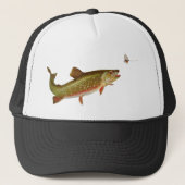 regenboogforel vliegen trucker pet (Voorkant)