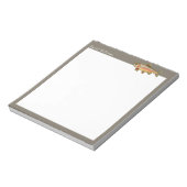 Regenboogforelvisser gepersonaliseerd notitieblok (Linkerzijde)