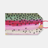 Regenboogforelvissers Cadeaulabel (Voorkant (Horizontaal))