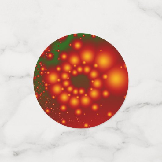 Regenboogfractals Confetti (Kleine voorkant)