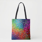 regenboogfragmentmozaïek tote bag (Voorkant)
