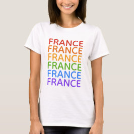RegenboogFRANKRIJK shirten en jassen T-shirt