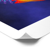 Regenboogfrequenties 2 Poster (Hoek)