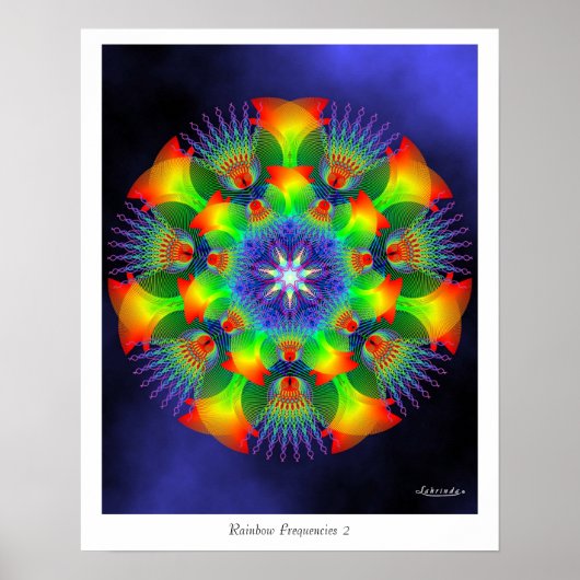 Regenboogfrequenties 2 Poster (Voorkant)
