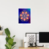 Regenboogfrequenties 6 Poster (Thuiskantoor)