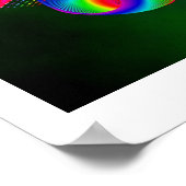 Regenboogfrequenties 7 Poster (Hoek)