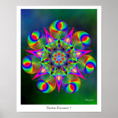 Regenboogfrequenties 7 Poster (Voorkant)