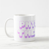 Regenboogfysische therapie koffiemok (Links)