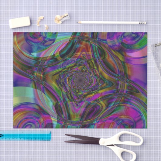 Regenbooggebied TWO Tissuepapier (Craft)