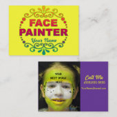 Regenbooggeel Visitekaartje (Voorkant / Achterkant)