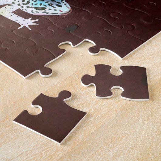 Regenbooggekko Legpuzzel (Zijkant)