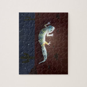 Regenbooggekko Legpuzzel