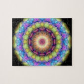 regenbooggekleurd glas legpuzzel (Horizontaal)