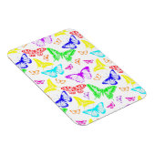 Regenbooggekleurde vlinders vliegen magneet (Rechterzijde)