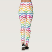 Regenbooggelassen Leggings (Achterkant)