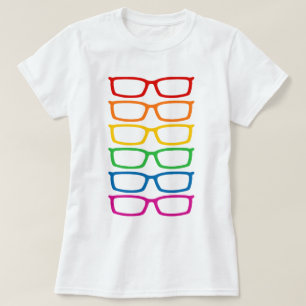 Regenbooggelassen T-shirt