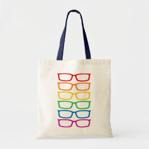 Regenbooggelassen Tote Bag