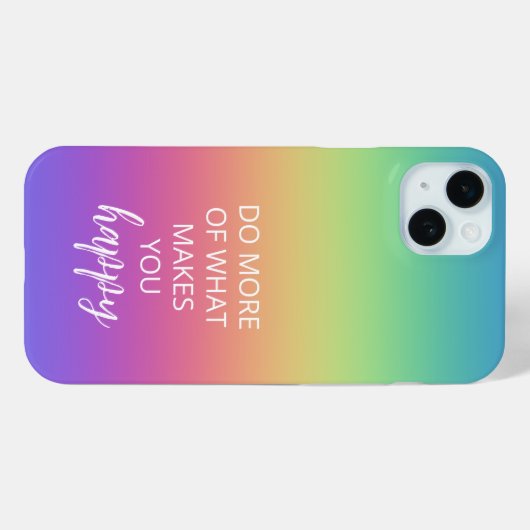 Regenbooggeluk Case-Mate iPhone Case (Achterkant (horizontaal))