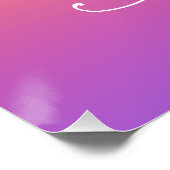 Regenbooggeluk Perfect Poster (Hoek)