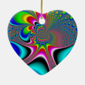 Regenbooggenerator - Fractal Keramisch Ornament (Achterkant)