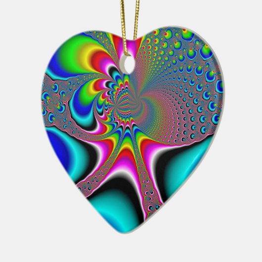 Regenbooggenerator - Fractal Keramisch Ornament (Links)