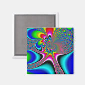 Regenbooggenerator - Fractal Magneet (Voorkant / Achterkant)
