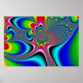 Regenbooggenerator - Fractal Poster (Voorkant)