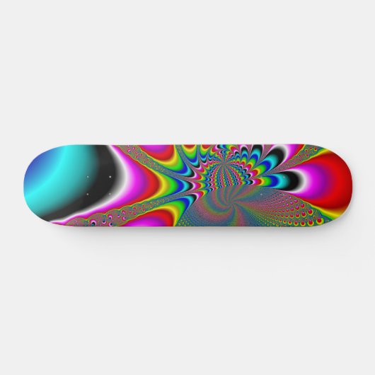 Regenbooggenerator - Fractal Skateboard (Horizontaal)