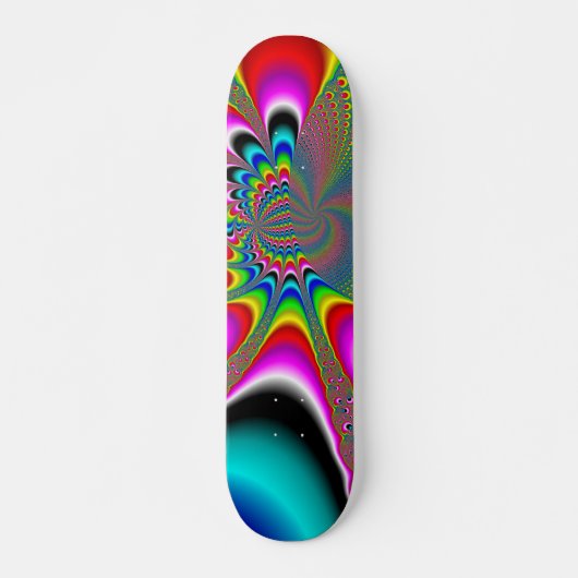Regenbooggenerator - Fractal Skateboard (Voorkant)
