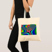 Regenbooggenerator - Fractal Tote Bag (Voorkant (product))