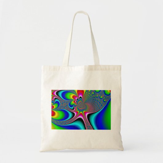 Regenbooggenerator - Fractal Tote Bag (Voorkant)