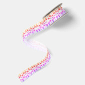 Regenbooggeometrie Satijnen Lint (Achterkant)