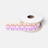 Regenbooggeometrie Satijnen Lint (Spoel)