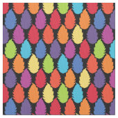 Regenbooggeometrisch patroon stof (Close Up)