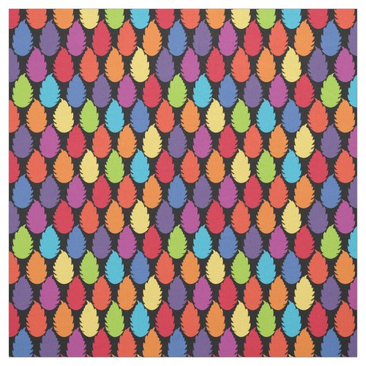 Regenbooggeometrisch patroon stof (Swatch)