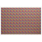 Regenbooggeometrisch patroon stof (Yard (91,4 cm))